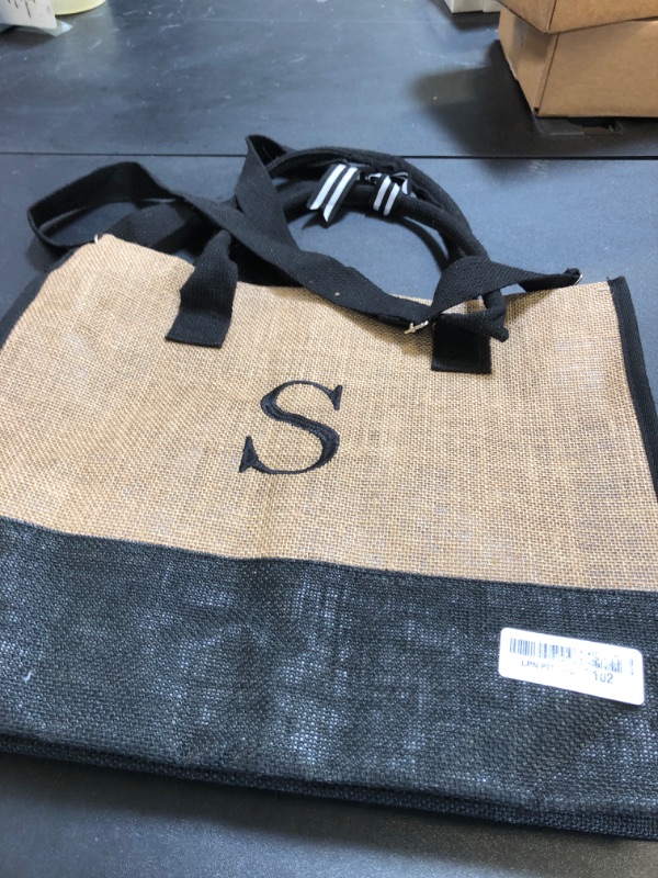 Photo 1 of YOOLIFE Gifts for Women - Birthday Gifts for Women Her, Initial S Jute Tote Bag, Mothers Day Gift for Wife Mom Grandma Friends, Teacher Gift, Birthday for Mom Wife Sister Grandma Teacher