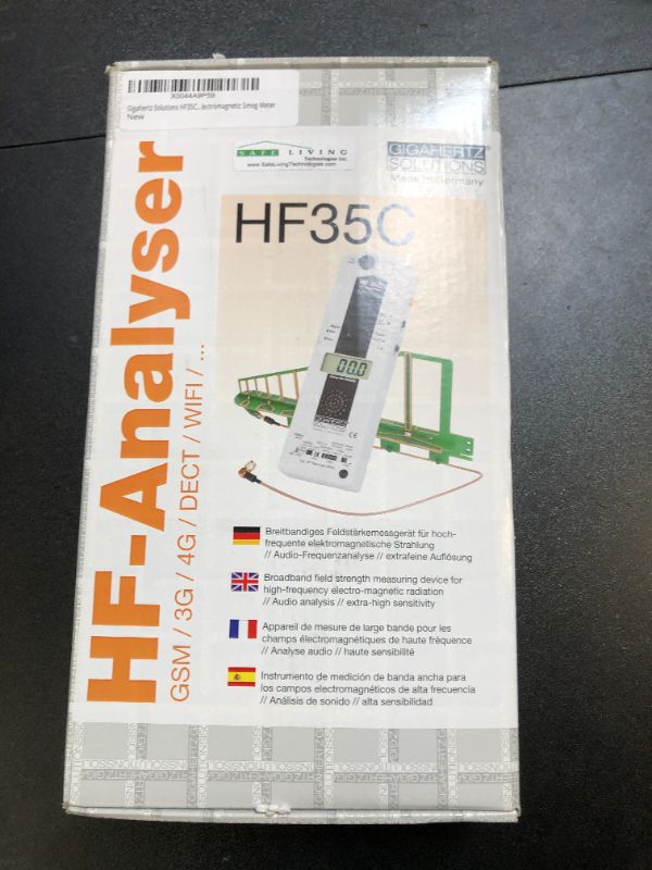 Photo 1 of Gigahertz Solutions HF35C High Frequency (HF) Electromagnetic Smog Meter