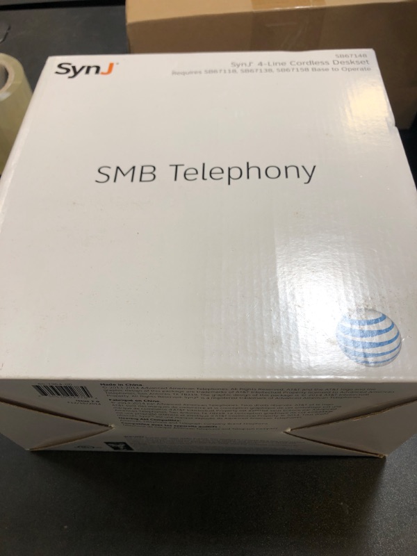 Photo 1 of Att 4-Line Cordless Deskset Synj 4-Line Cordless Deskset