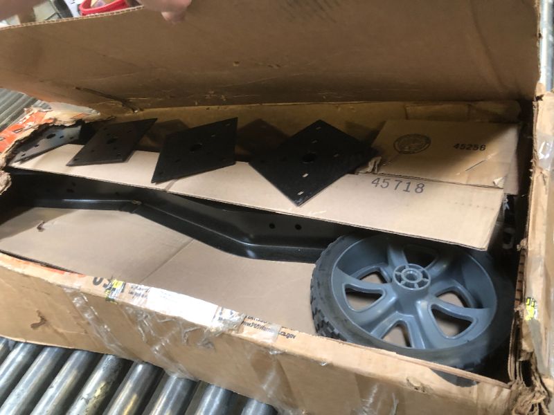 Photo 1 of Agri-Fab 45-0299 48" Tow Behind Lawn Plug Aerator with Universal Hitch; Designed to Pull Behind Lawn & Garden Tractors
