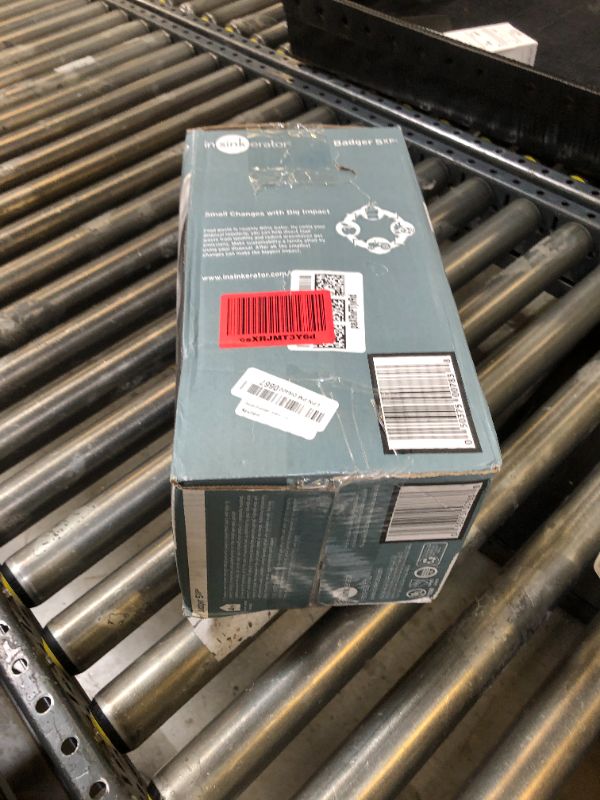 Photo 1 of InSinkErator Badger 5 Garbage Disposal, Standard Series 1/2 HP Continuous Feed Food Waste Disposer, Black, Set of 1