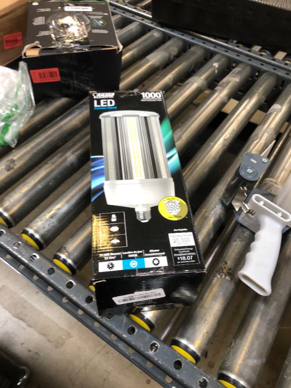 Photo 1 of Feit Electric C20000/5K/LED 1000 Watt Equivalent 175W Corn Cob High 20,000 Lumen LED Light Bulb, 13.4"H x 5.3"D, Daylight 5000K