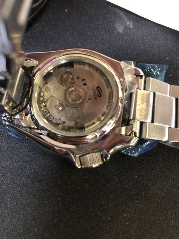 Photo 1 of Seiko SRPD51 5 Sports Men's Watch Silver-Tone 42.5mm Stainless Steel