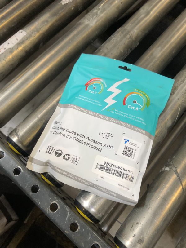 Photo 1 of Vabogu Cat 8 Ethernet Cable, 5ft Heavy Duty High Speed Internet Network Cable, 26AWG, 2000MHz 40Gbps with Gold Plated RJ45 Connectors, Shielded for Indoor & Outdoor Use