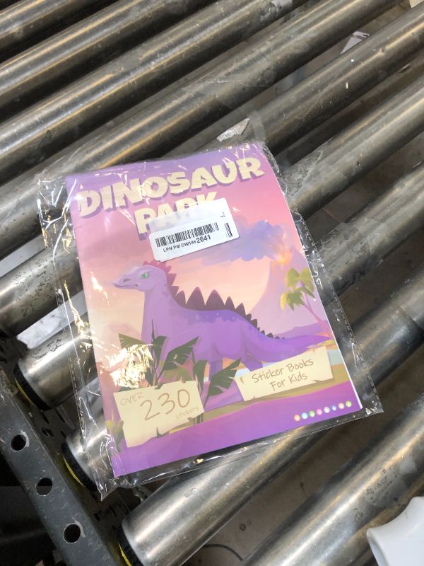 Photo 1 of Yakison Dinosaur Sticker Book for Kids - 230+ Stickers & 8 Scenes Dinosaur Park - Side by Side Activity Book - Fun Reusable Scenes - Great for Boys & Girls Ages 2-4 4-8
