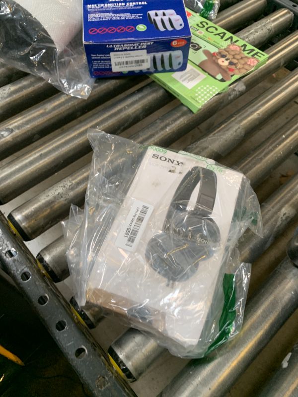 Photo 1 of Sony ZX Series Wired On-Ear Headphones, Black MDR-ZX110