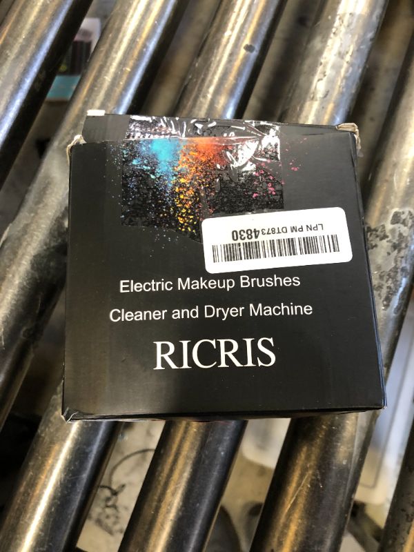 Photo 1 of RICRIS Electric Makeup Brush Cleaner and Dryer Machine - Super Fast Clean and Dry Make Up Brushes - Automatic Cosmetic Brush Spinner Washer Tools