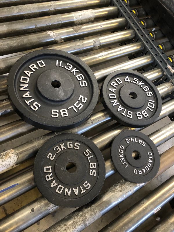 Photo 1 of STANDARD OLYMPIC PLATES - 25, 10, 5, 2.5 LB