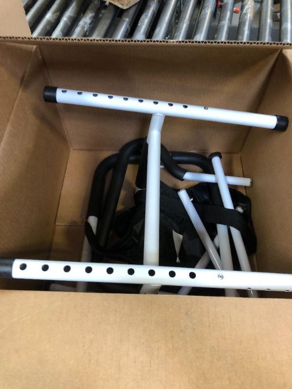 Photo 1 of FSA/HSA Eligible Toilet Safety Rails, Adjustable Toilet Frame for Elderly, Seniors, Handicap & Disabled, Foldable Handicap Toilet Handles Fit Any Toilets (300 LB)