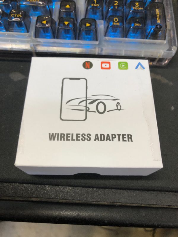 Photo 1 of Wireless CarPlay Adapter, 2025 Upgrade Support Netflix/YouTube/TF Card Plug & Play Dongle with Apple Car Play Wireless Adapter Android Auto Wireless Adapter for Cars from 2015&iPhone iOS10+