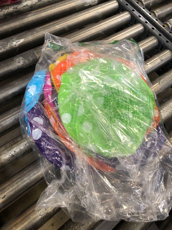 Photo 1 of 12 Pack 16" Inflatable Easter Eggs with Pump - Durable Outdoor Decor for Egg Hunts, Garden & Parties | 6 Vibrant Colors, Puncture-Proof, Ultra-Quiet Inflation, CPC-Certified Kids Toys