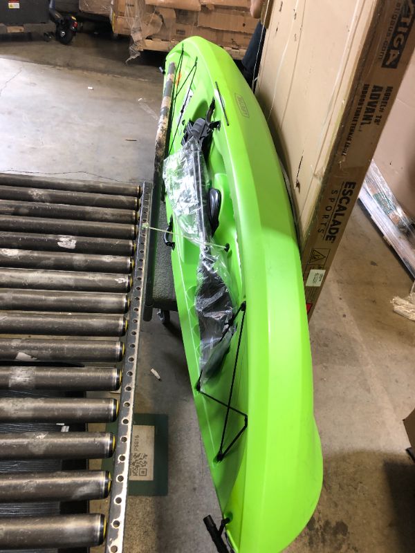 Photo 1 of Lifetime Tioga Sit-On-Top Kayak with Paddle, Lime, 120"