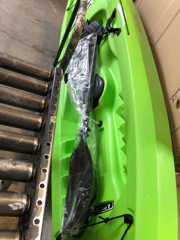 Photo 1 of Lifetime Tioga Sit-On-Top Kayak with Paddle, Lime, 120"