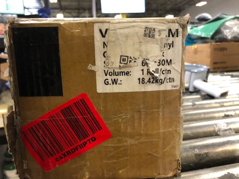 Photo 1 of VViViD Black Natural Gloss Vinyl 3.4mil with Air Release – 100ft x 4.9ft
q