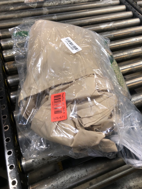 Photo 1 of YOYOW 10x10 Canopy Replacement Gazebo Top Canopy Replacement Outdoor Shelter Top for Garden Patio Pavilion Sun Shade(Khaki)