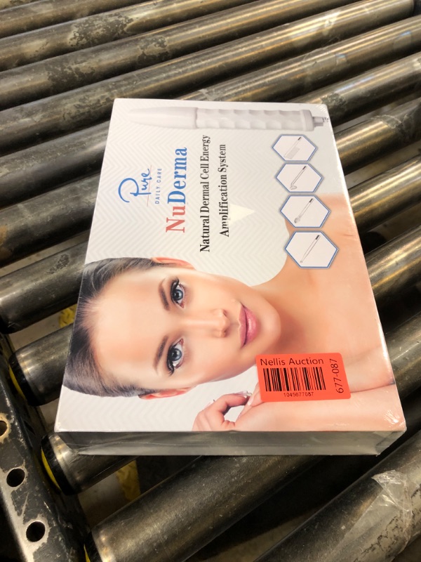 Photo 1 of NuDerma Handheld Skin Therapy Wand Machine w/Neon – Anti-Aging - Skin Tightening - Wrinkle Reducing - Dark Circles – Clarifying - Hair & Scalp Stimulator