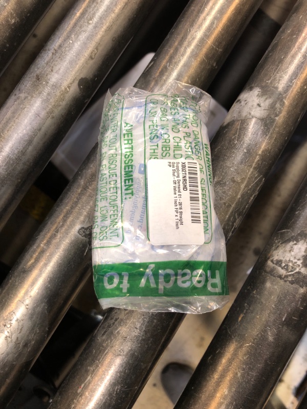 Photo 1 of Supplying Demand 01-2816 Straight Gas Shut-Off Valve 1 Inch FIP x 1 Inch FIP