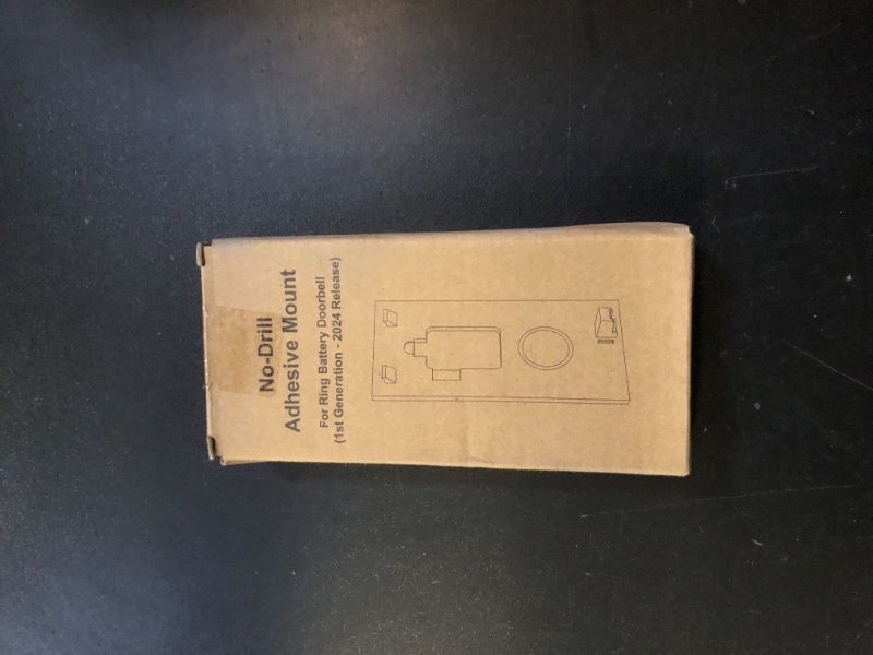 Photo 1 of LOCKA Adhesive Video Doorbell Mount for Ring Battery Doorbell (2024 Release), No Drilling Camera Door Mounting Holder Bracket Accessories for Apartments Office Houses