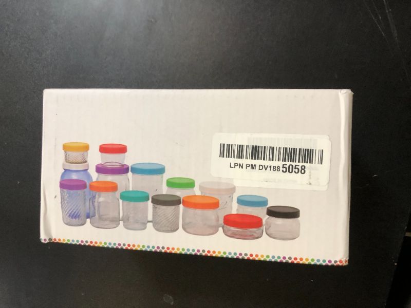 Photo 1 of Jumterlee 9 Pack Violet Wide Mouth Mason Jar Lids with Silicone Rings,9 Color to Choose, Plastic Mason Jar Lids,Plastic Canning Lids, Fit Ball,Kerr and More (Violet)