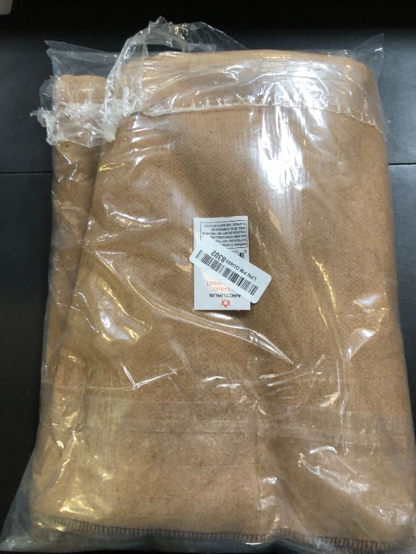 Photo 1 of Arcturus Rainier Wool Blanket - 4.5lbs Warm, Heavy, Washable, Large | Great for Camping, Outdoors, Survival & Emergency Kits (Dry Falls)