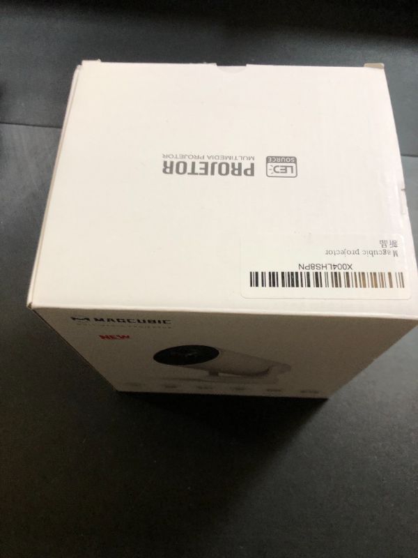 Photo 1 of ?Electric Focus?Magcubic Mini Projector 4K Support, Portable Projector with WiFi 6 and Bluetooth 5.4, Smart Proyector, 5W Soundbase Speaker, 180° Rotation for Home Theater HY300 Ultra