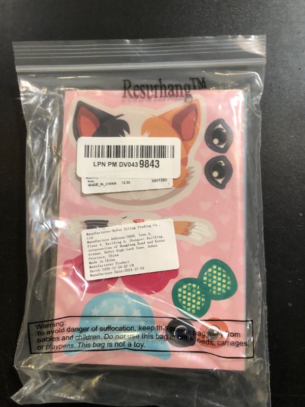 Photo 1 of 100 Sheets Cats Stickers for Kids Make Your Own Cats Animal Stickers for Birthday Craft Gift Party Favors Supplies for Laptop Phone Scrapbook Water Bottle