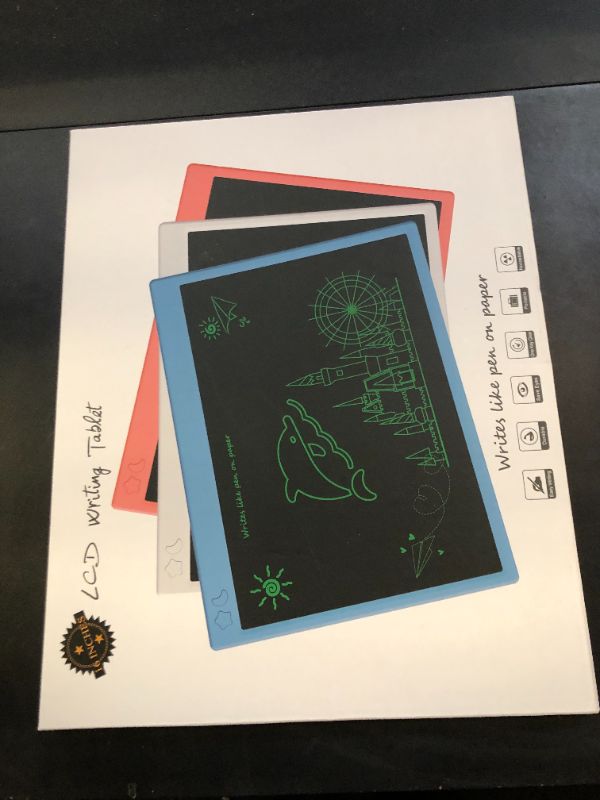 Photo 1 of 16 Inch Rechargeable LCD Writing Tablet, Erasable & Colorful Doodle Board with Eye-Protecting Large Screen, Educational Learning Toys for 3 4 5 6 7 Year Old Kids, Drawing Tablet Gift for Boys Girls