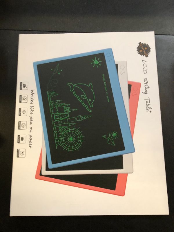 Photo 1 of 16 Inch Rechargeable LCD Writing Tablet, Erasable & Colorful Doodle Board with Eye-Protecting Large Screen, Educational Learning Toys for 3 4 5 6 7 Year Old Kids, Drawing Tablet Gift for Boys Girls