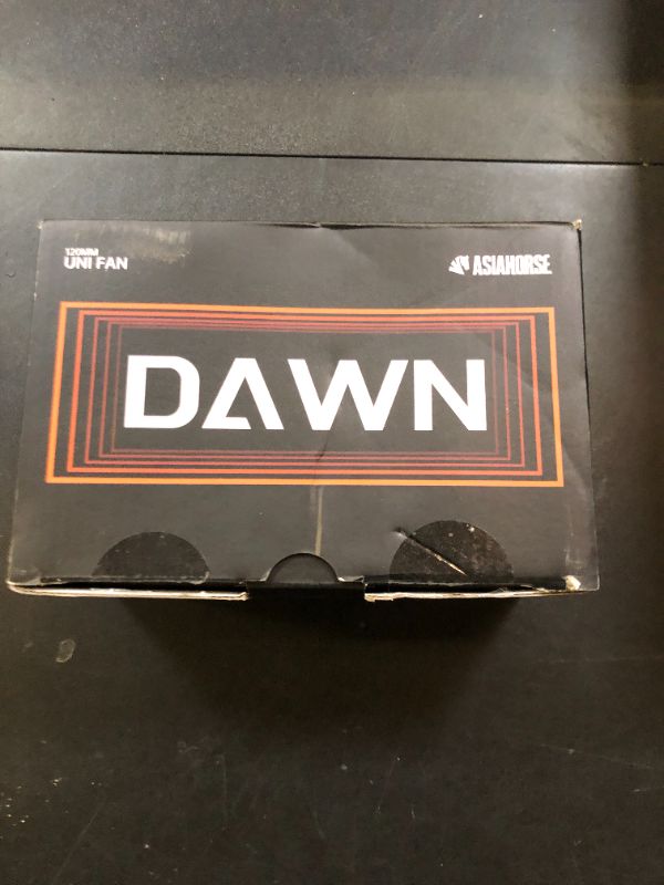Photo 1 of Asiahorse Dawn 120mm Case Fan, ARGB PWM 1850RPM/71CFM Airflow, Forward & Reverse Blade Design, Low Noise, Precision HDB Bearings High Performance UNI PC Fan Modular Daisy Chain