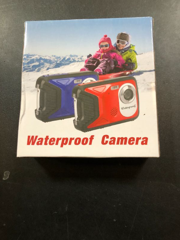 Photo 1 of Waterproof Digital Camera with 32GB Card HD 1080P 36MP Underwater Digital Camera for Kids Teens Students Boys Girls(Red)