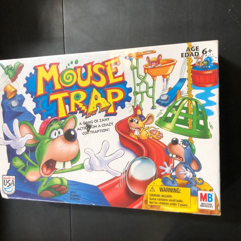 Photo 1 of Hasbro Gaming Mouse Trap Kids Board Game, Family Board Games for Kids, Kids Games for 2-4 Players, Family Games, Kids Gifts, Ages 6 and Up (Amazon Exclusive)