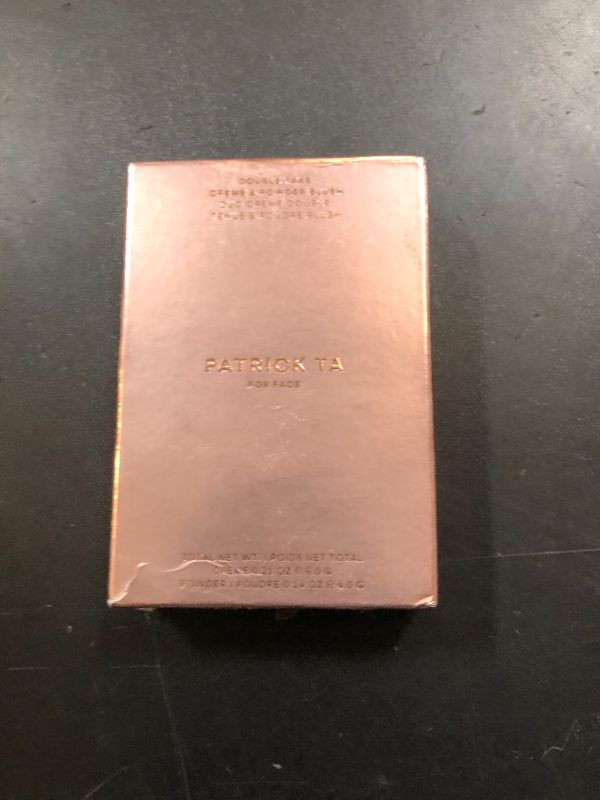 Photo 1 of Patrick Ta Major Headlines - Double-Take Creme & Powder Blush Duo - She's Wanted (Rich berry)