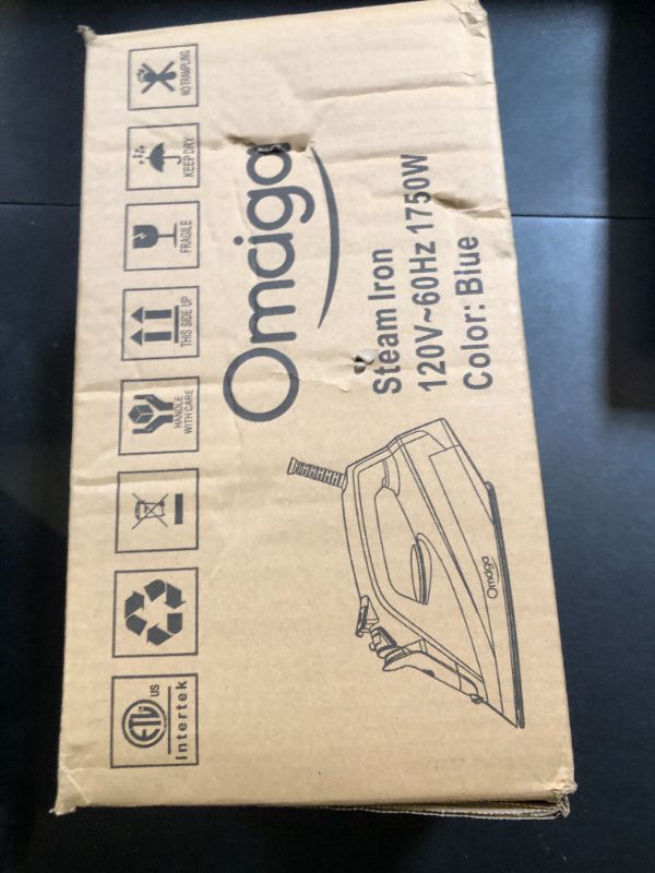 Photo 1 of Philips Steam Iron - 1750W Clothes Iron with Durable Ceramic Soleplate, 13.52oz Water Tank, 3-Way Auto-Off, Self-Cleaning, Anti-calc