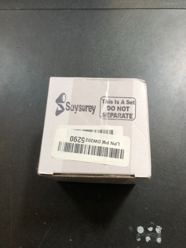 Photo 1 of Saysurey 10 Pcs Insulated Multi Cable Connectors 2 Port Single Entry Splice Electrical Power Connector Black Interconnect Terminals Pre Filled (4-14 AWG Wire Range)