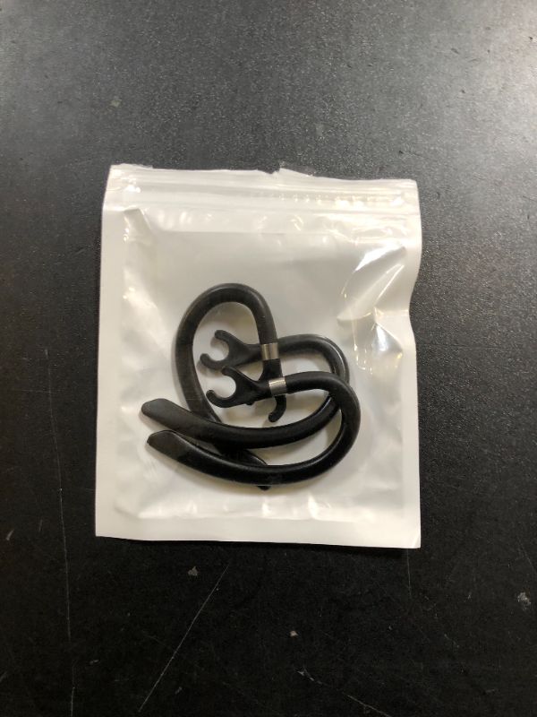 Photo 1 of Replacement Ear Hooks for Earpiece, AMZLUV Solf Silicon Flexible Earpiece Clamp/Ear Loop Clips for Single-Ear Bluetooth Headset, Compatible with New Bee, Plantronics, and Other Brands-Set of 3 (Black)