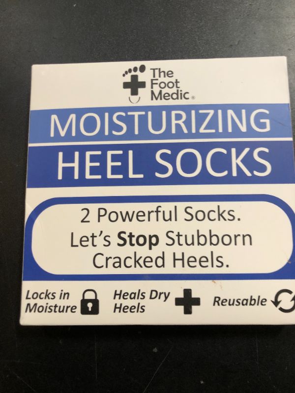 Photo 1 of Moisturizing Socks for Cracked Heel Treatment: Socks for Cracked Heel Repair, Silicone Toeless Socks, Spa Gel Socks for Dry Cracked Feet Women, Lotion Moisture Pedicure Socks