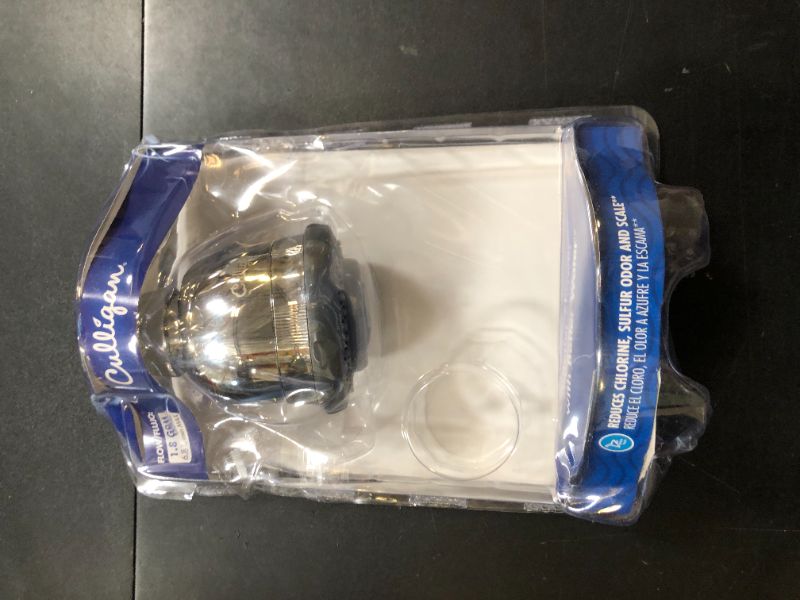 Photo 1 of Culligan WSH-C125 Wall-Mounted Filtered Showerhead with Massage, 10,000 Gallon, Chrome, 8.5"L x 4.75"W