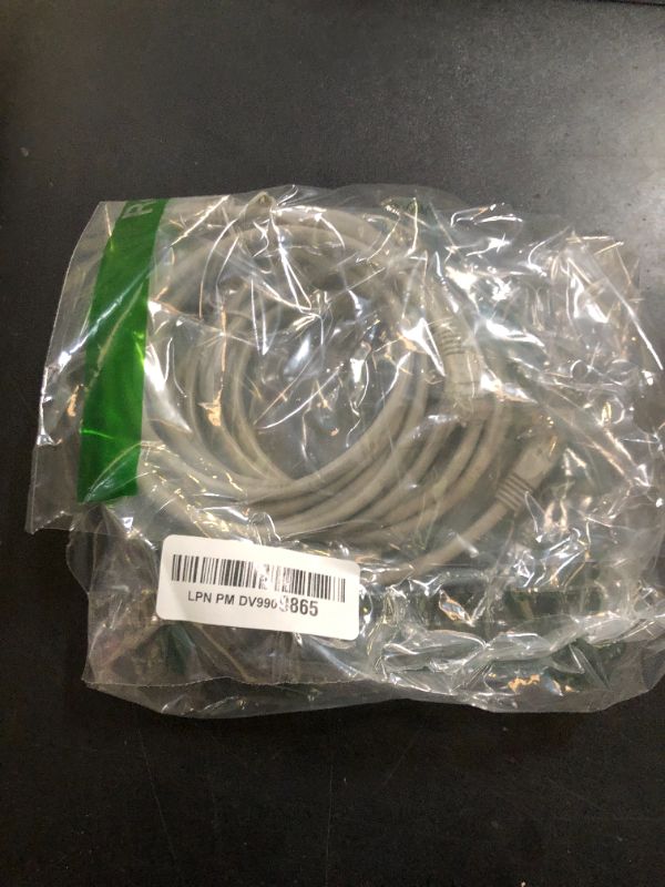 Photo 1 of InstallerParts CAT6 Cable UTP Booted - Gray, 8 FT, 1 Pack - Professional Series - 10Gbps, Cat6 Patch, Ethernet, Network, Internet Cable