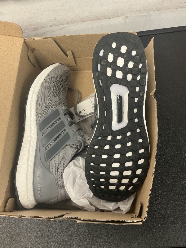 Photo 1 of adidas Men's Ultraboost 1.0 Running Shoe, Grey/Grey/Black, 10.5