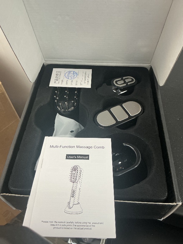Photo 1 of BIOESTHE Multi Functional Device,Hair Growth Comb with Multiple Modes for Scalp,Face&Body Massage and Smart Zoning,IPX6 Waterproof,Cordless&Portable, Electric for Home Relaxation