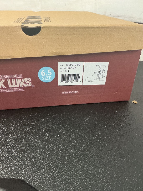 Photo 1 of MUK LUKS Women's Lucy Laylah Fashion Boot, Black, 6.5