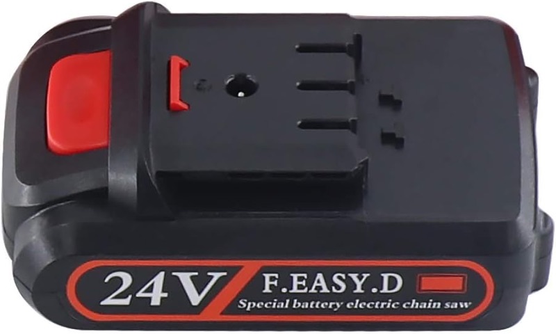 Photo 1 of Snowtaros 24V Chainsaw Battery, Compatible for 4 Inch / 6 Inch Mini Handheld Electric Chainsaw, Replacement Battery for Mini Electric Chain Saw