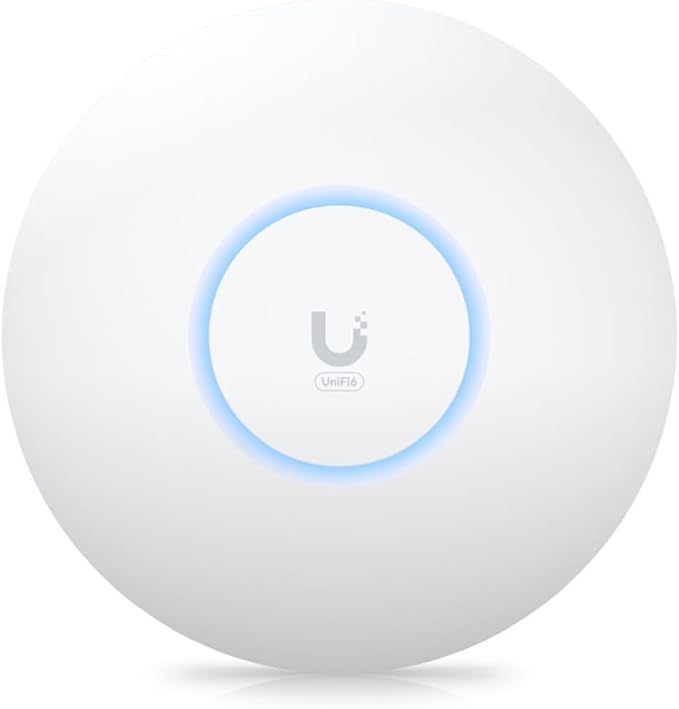 Photo 1 of Ubiquiti U6+ Dual Band IEEE 802.11 a/b/g/n/ac/ax 3 Gbit/s Wireless Access Point