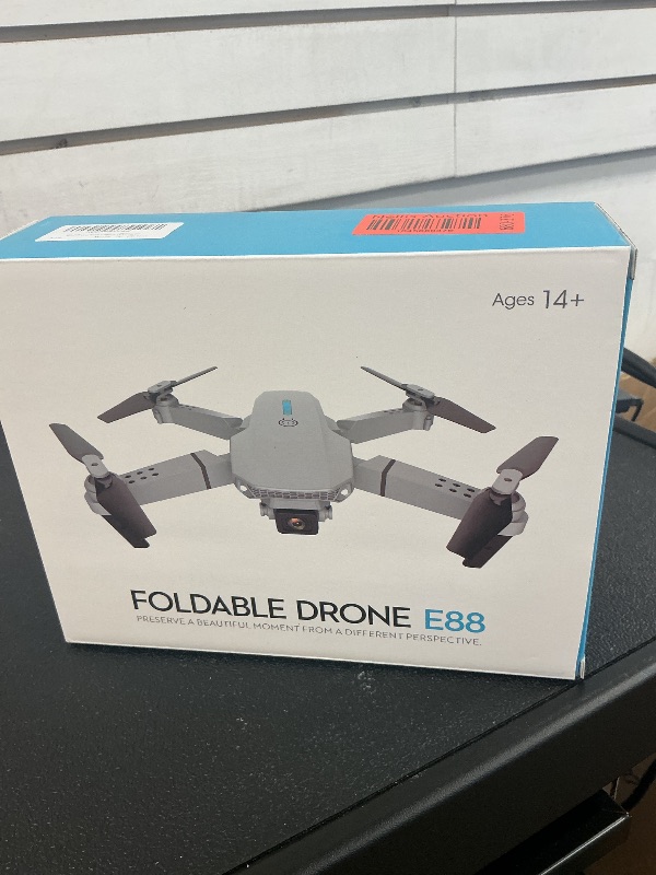 Photo 1 of Mini Drone with Camera for Adults - Christmas Toy Gift for Teenage Boy Girl Beginner Age 14 Years Old - RC Quadcopter Multirotors | Foldable UAV | WiFi HD FPV Live Video | One Key Take Off/Land | Altitude Hold | Headless Mode | 360° Flip | Carrying Case (