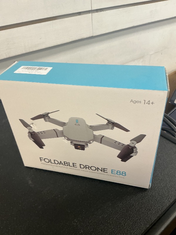 Photo 1 of Mini Drone with Camera for Adults - Christmas Toy Gift for Teenage Boy Girl Beginner Age 14 Years Old - RC Quadcopter Multirotors | Foldable UAV | WiFi HD FPV Live Video | One Key Take Off/Land | Altitude Hold | Headless Mode | 360° Flip | Carrying Case (