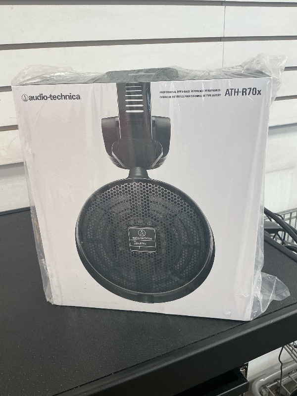 Photo 1 of Audio-Technica AUD ATHR70X ATH-R70x Professional Open-Back Reference Headphones, Black