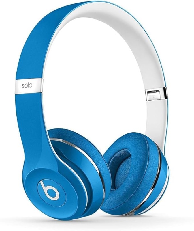 Photo 1 of Beats Solo2 - Wired - On-Ear Headphone Luxe Edition - Blue (Renewed Premium)