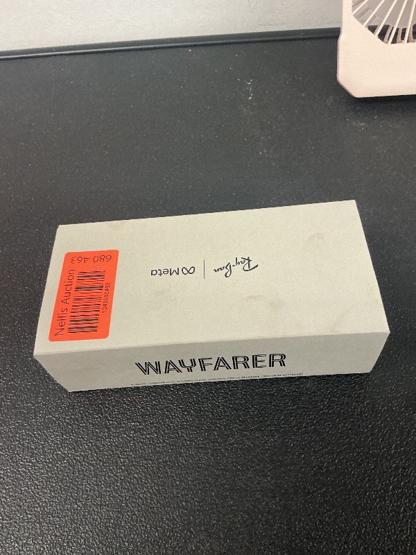 Photo 1 of Meta Ray-Ban Smart Glasses, Wayfarer, Shiny Black / G15 Green, Regular