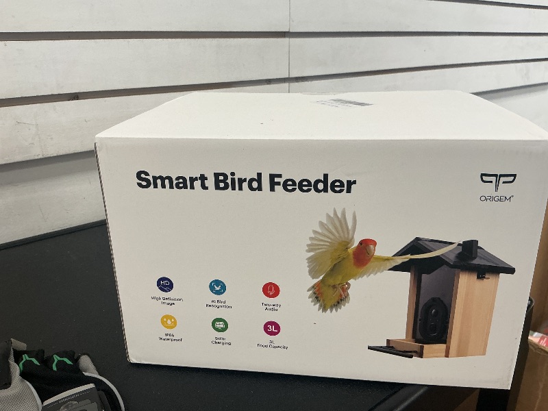 Photo 1 of Origem Smart Bird Feeder With Camera, Auto Capture Close-Up Shots, 30-Day Video Retention, Ideal Present for Bird Lovers, Backyard Watching