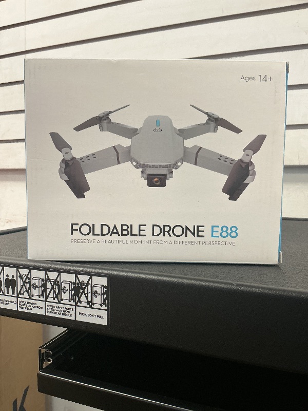 Photo 1 of Mini Drone with Camera for Adults - Christmas Toy Gift for Teenage Boy Girl Beginner Age 14 Years Old - RC Quadcopter Multirotors | Foldable UAV | WiFi HD FPV Live Video | One Key Take Off/Land | Altitude Hold | Headless Mode | 360° Flip | Carrying Case (